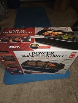 New in Box Power smokeless grill
