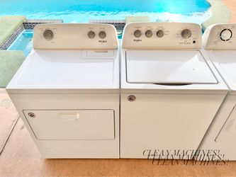 Whirlpool Washer and Gas Dryer 90 Day Warranty Some Delivery