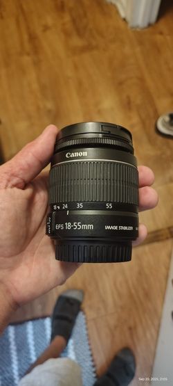 Canon EFS 18-55mm Lens IS