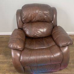 Cozy Leather Recliner