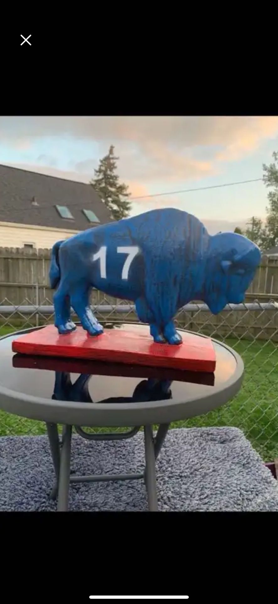 The Josh Allen Buffalo Statue