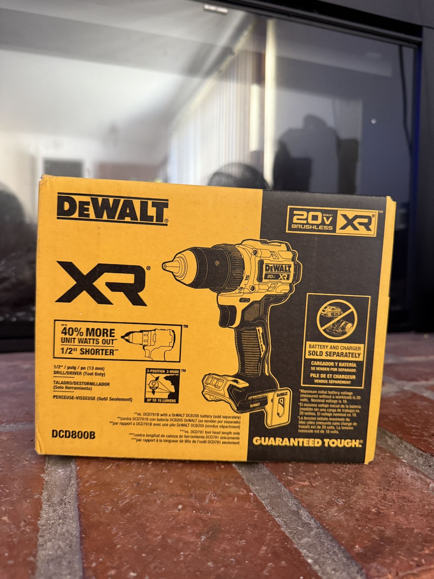 20V Compact Cordless 1/2 in. Hammer Drill Tool Only