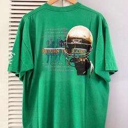Vintage NOTRE DAME Fighting Irish Football T-shirt