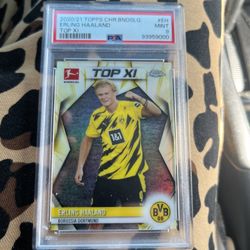 ERLING HAALAND PSA 9
