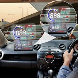 Vehicles Display, 5.5" Dash Screen Projector 
