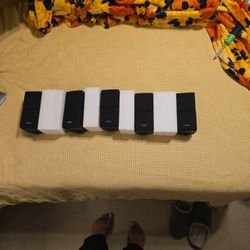 Bose Acoustimass Lifestyle Double Cube Speakers Black SET OF 5