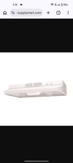 Air King 30" Range Hood  WHITE