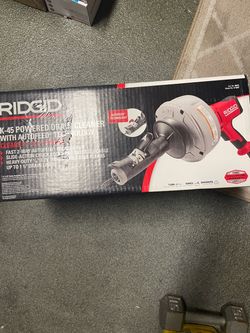 RIDGID K-45 Powered Drain Cleaner with Autofeed