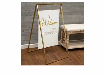 Welcome sign