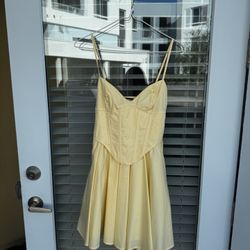 Baby Boo Fashion Yellow Corset Dress 
