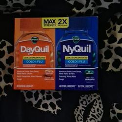 DayQuil And NyQuil 48 Liquid Caps Of Each