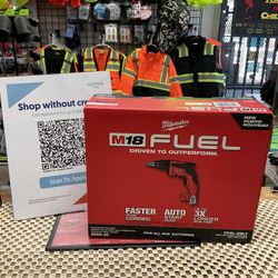 Milwaukee M18 FUEL 18V Lithium-Ion Brushless Cordless Drywall Screw Gun (Tool-Only)