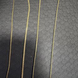 Cadenas de Oro laminado