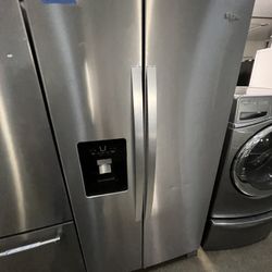 Whirlpool Side By Side Fridge 26cf 