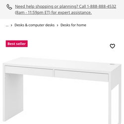 IKEA Desk & File Cabinet 