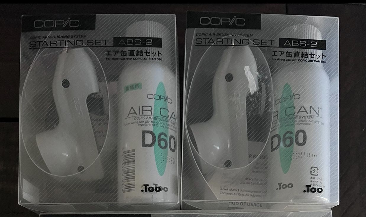 Copic Air Brushing System ABS-2 Marker Alcohol Pens Starting Set