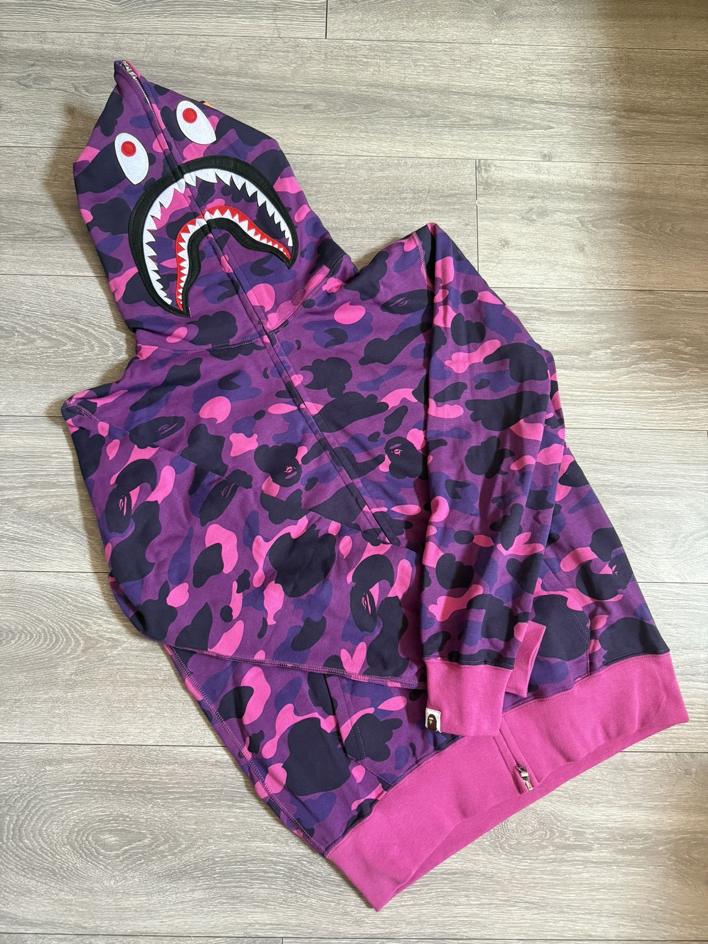 Bape Sweater Purple Pink New In bag Authentic 🤑🤑🤑🤑🤑