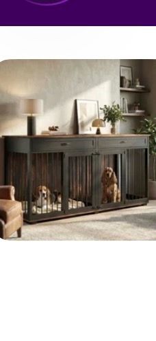 Stylish Dog crate !