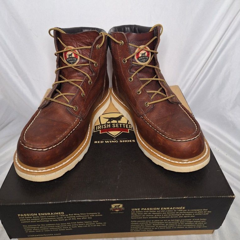 Red Wing Shoes Irish Setter Boots Sz. 12 D