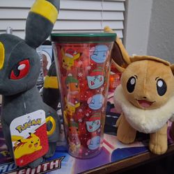 Pokémon Plushies/ X Mas Cup