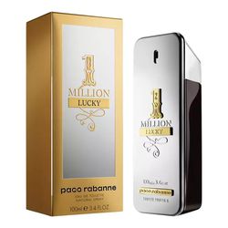 1 Million Lucky by Paco Rabanne - 3.4 oz / 100 mL - EDT Eau de Toilette - Discontinued