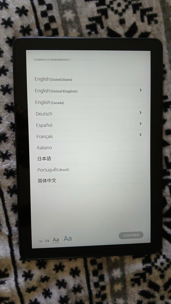 Amazon Fire Tablet