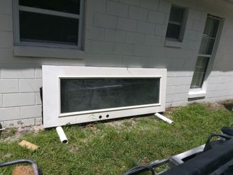 White Vinyl  Entrance Door