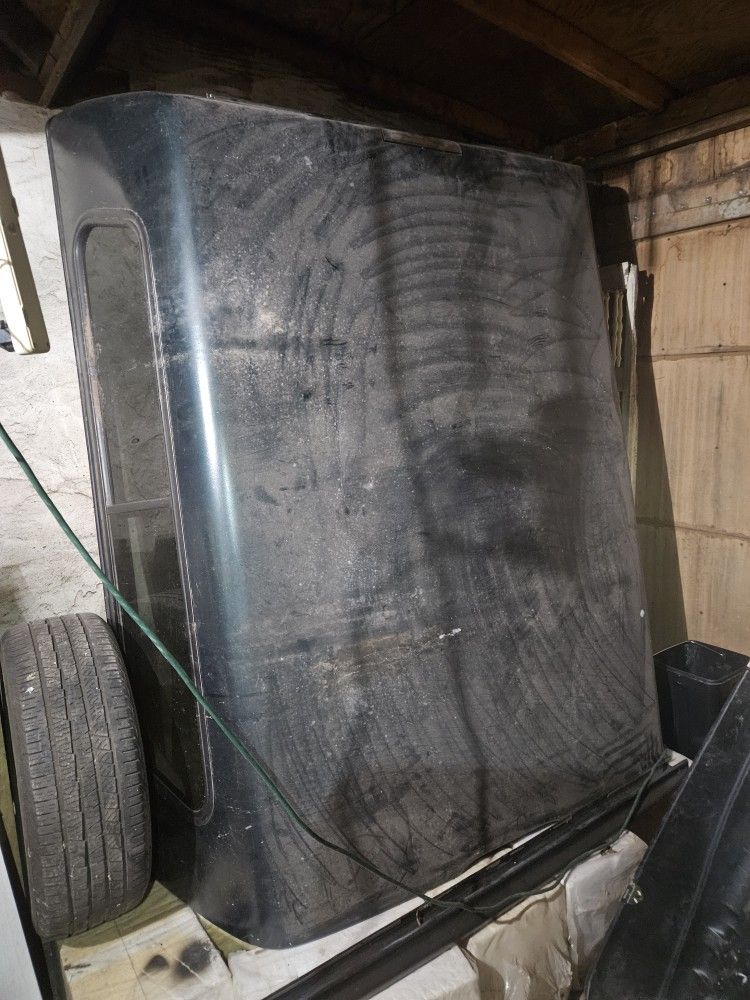 7' Truck Cap & 18" Tires ~ $80