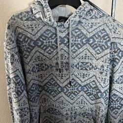 MENS PULLOVER HOODIE JACKET MEDIUM PREOWNED