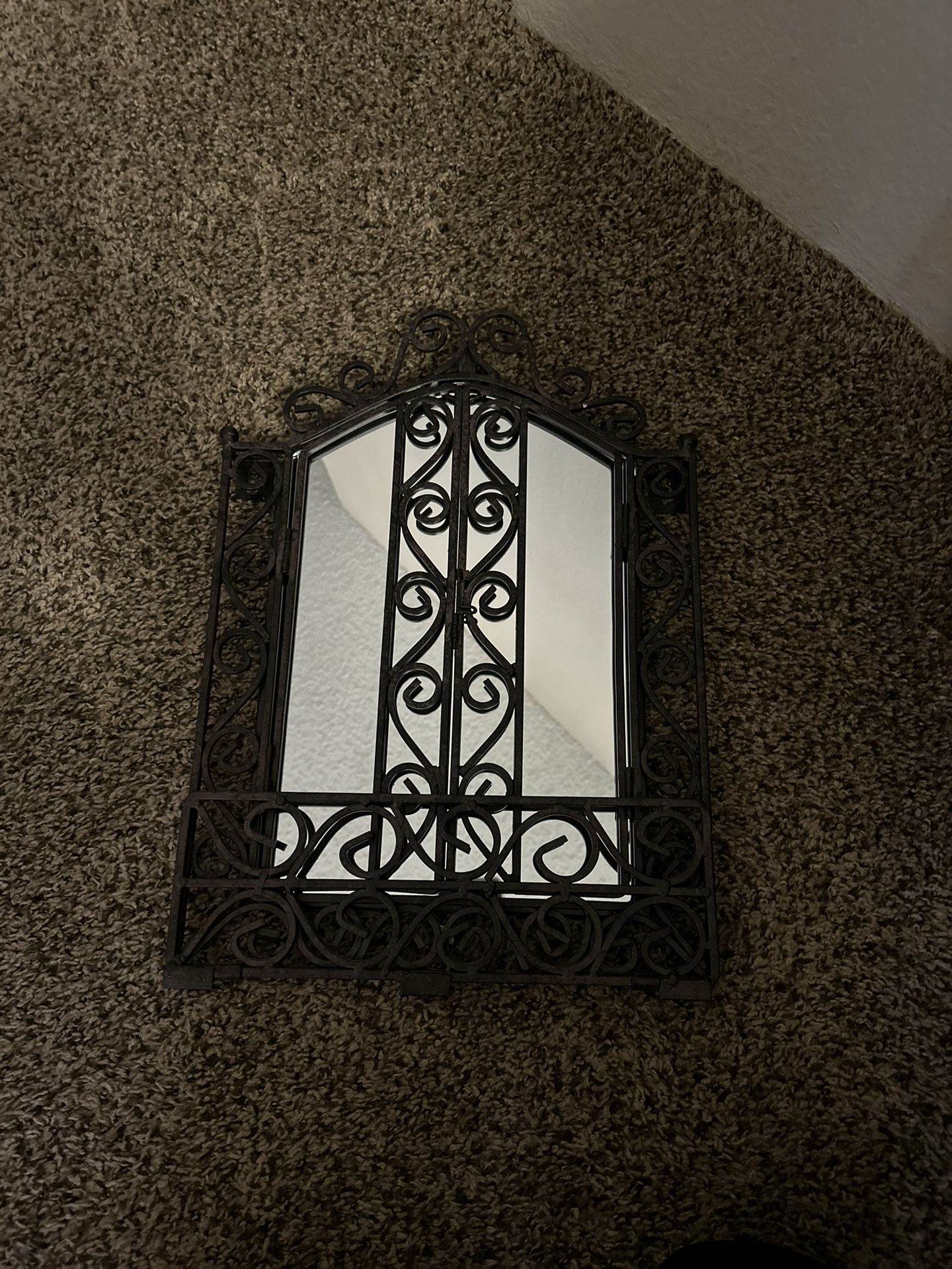 Gothic Metal Mirror 