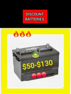 DISCOUNT BATTERIES AGM