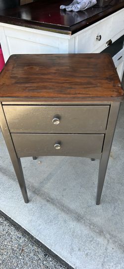 Nice vintage wood side table