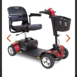 Pride Electric Portable 4 Wheel Scooter