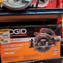 Ridgid 6 1/2 Circular Saw 