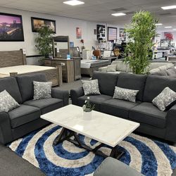 2PC Gray Sofa & Loveseat 💥SPECIAL💥