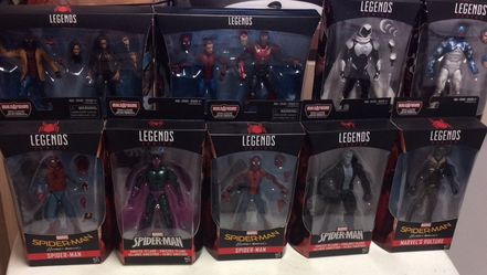 Marvel Legends series Spider-Man homecoming complete