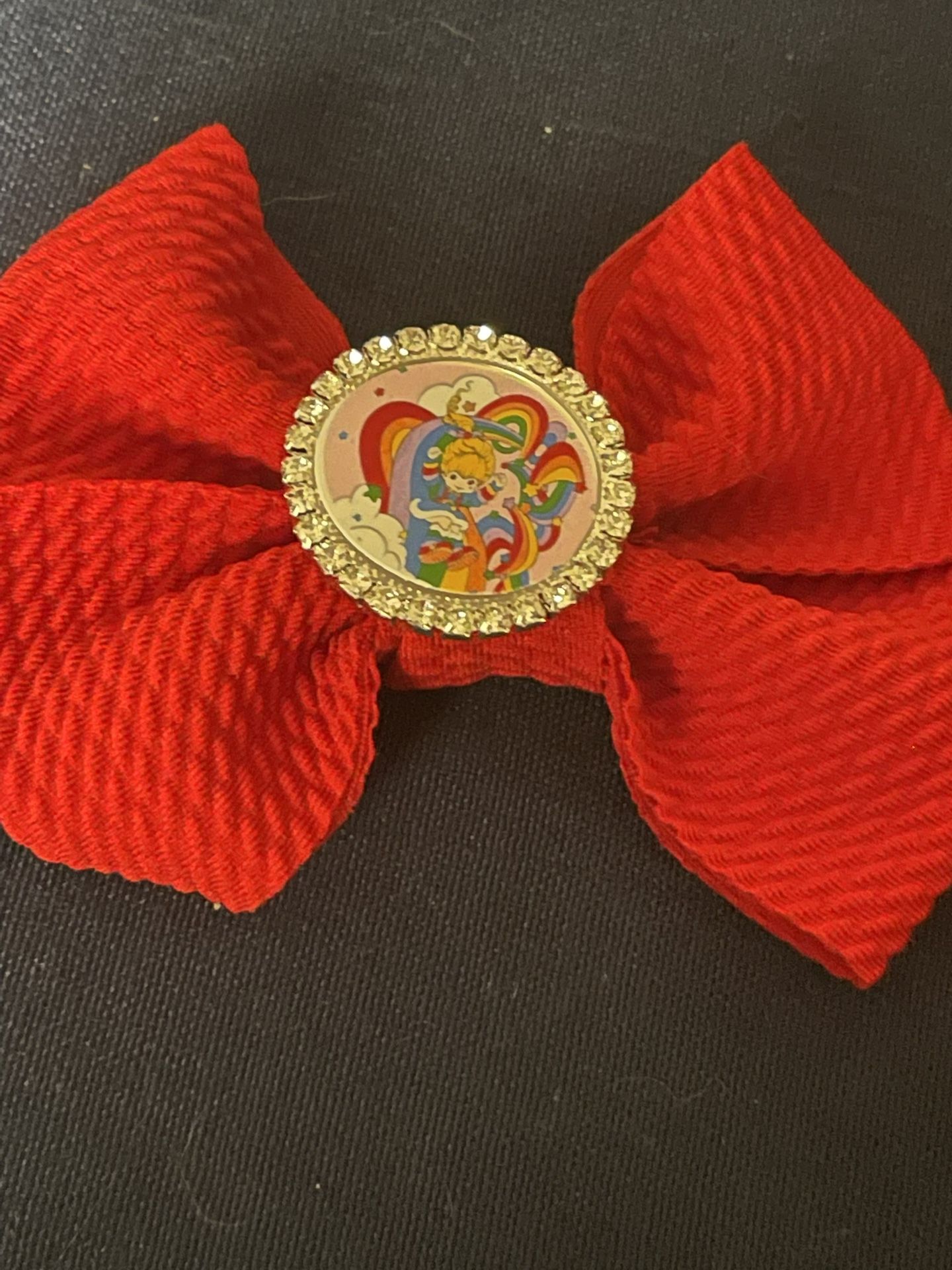 Rainbow Brite Hair Bow