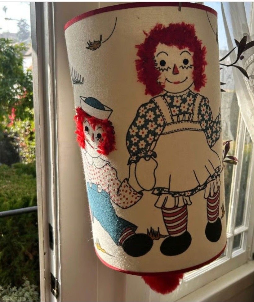 Raggedy ANNE AND ANDY LAMP