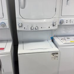 Ge Washer/ Dryer Tower Gas 