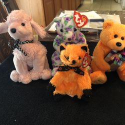TY Beanie Babies Set Of 4