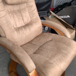 Chair With Foot Stool