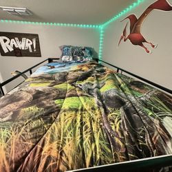 Kids/Teens X Rocker Twin Size Gaming Loft Bed