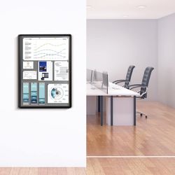 New Enclosed Bulletin Board with Display Case
