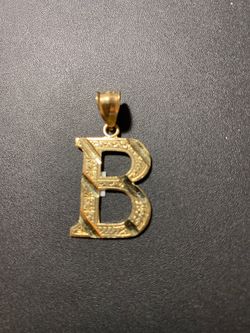 10k real solid gold pendant 1.5” 3gr