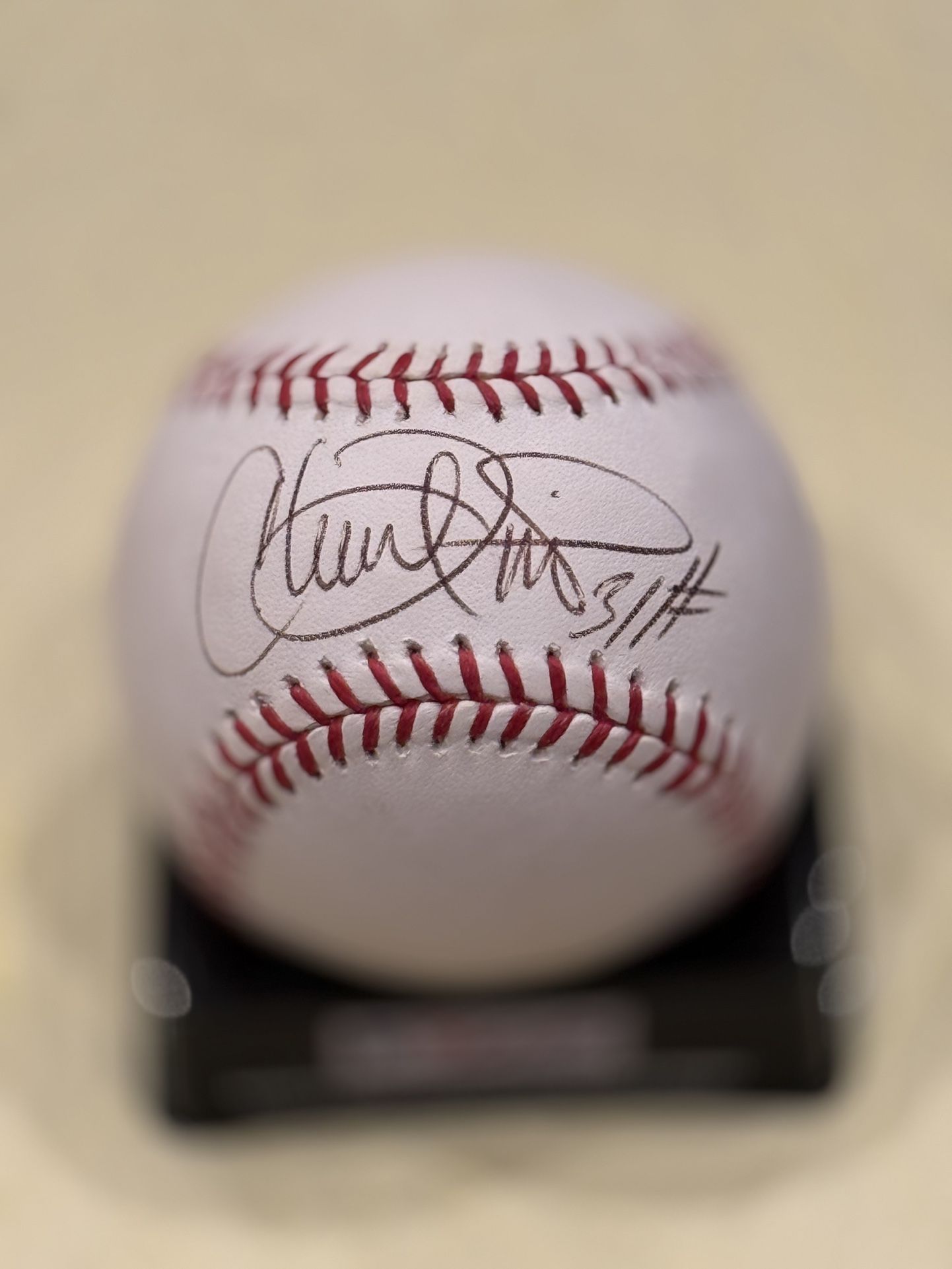 Chuck Finley Authentic Signed Baseball