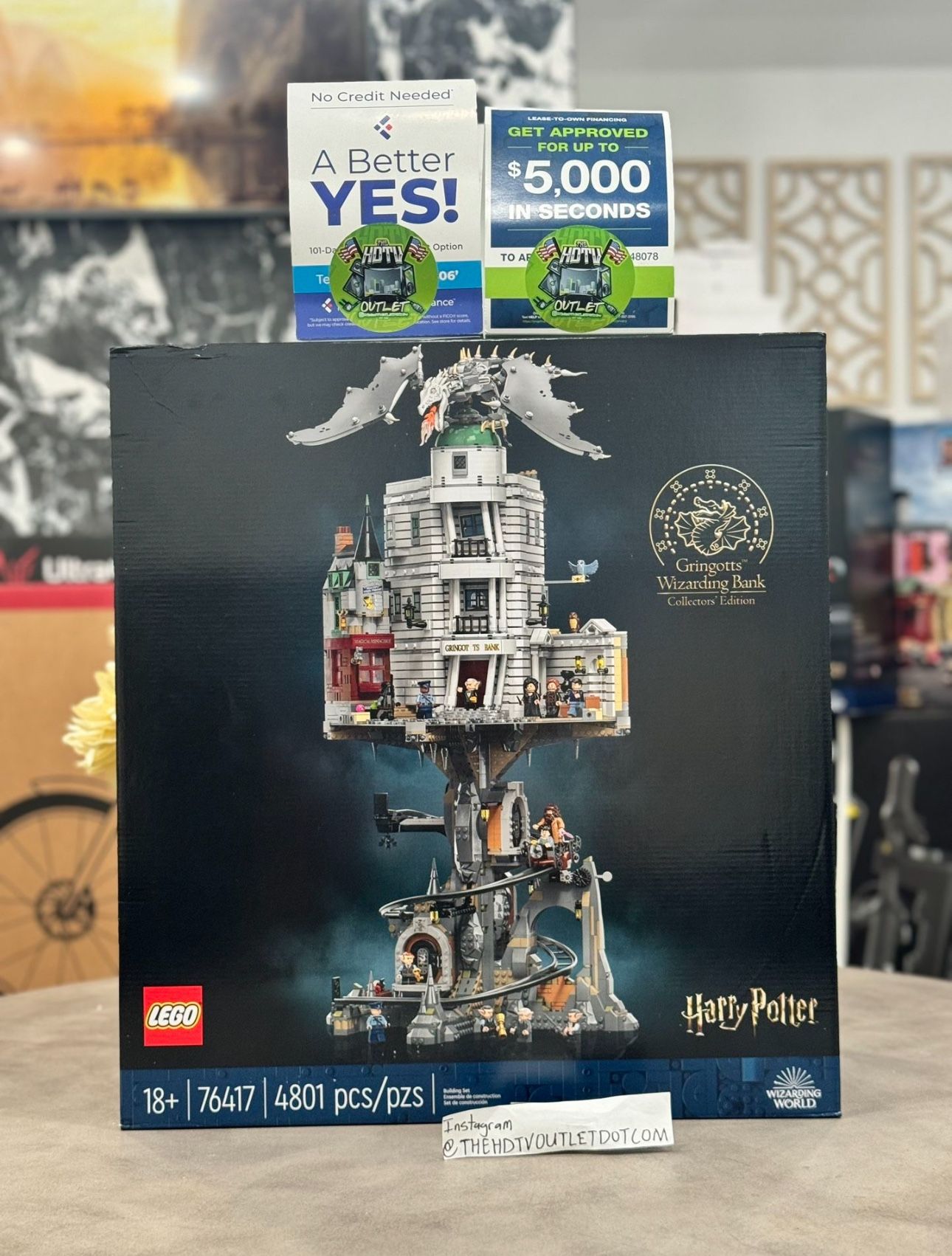 76417 Lego Harry Potter Gringotts Wizarding Bank Collectors Edition