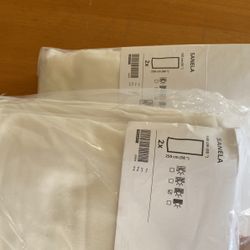 IKEA VELVET SANELA CURTAINS 2x Pair 