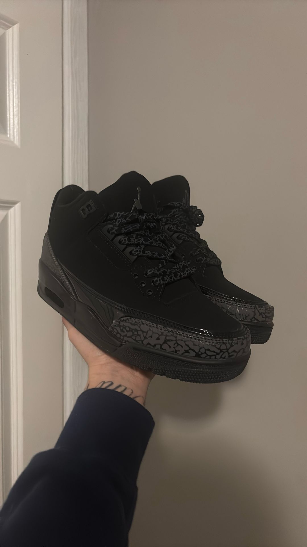 Air Jordan Retro 3 Black Cat 2025