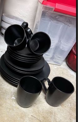 Cups and saucers and plates