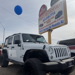 2016 Jeep Wrangler Unlimited Sport 4x4 Sport 4dr SUV Price $14,999 Mileage 106,015